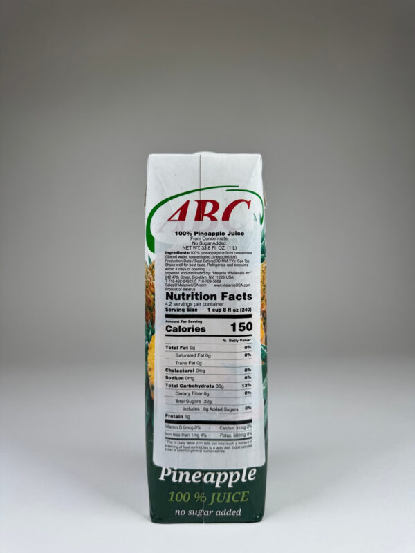 ABC.JUICE PRIZM "PINEAPPLE" 1L - Image 4