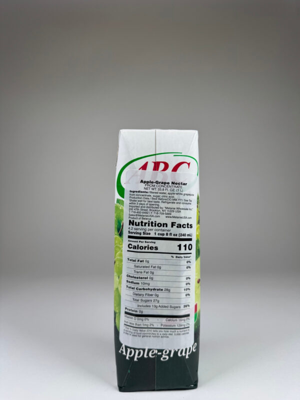 ABC.DRINK WITH ‘’GRAPE-APPLE JUICE’’ 1L - Image 4