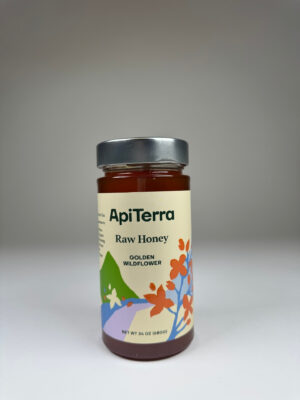 APITERRA.HONEY ‘’GOLDEN’’ WILDFLOWER, 24 OZ
