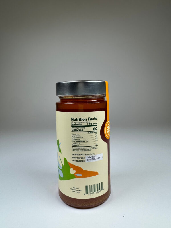 APITERRA.HONEY ‘’MEADOW’’ WILDFLOWER, 24 OZ - Image 4