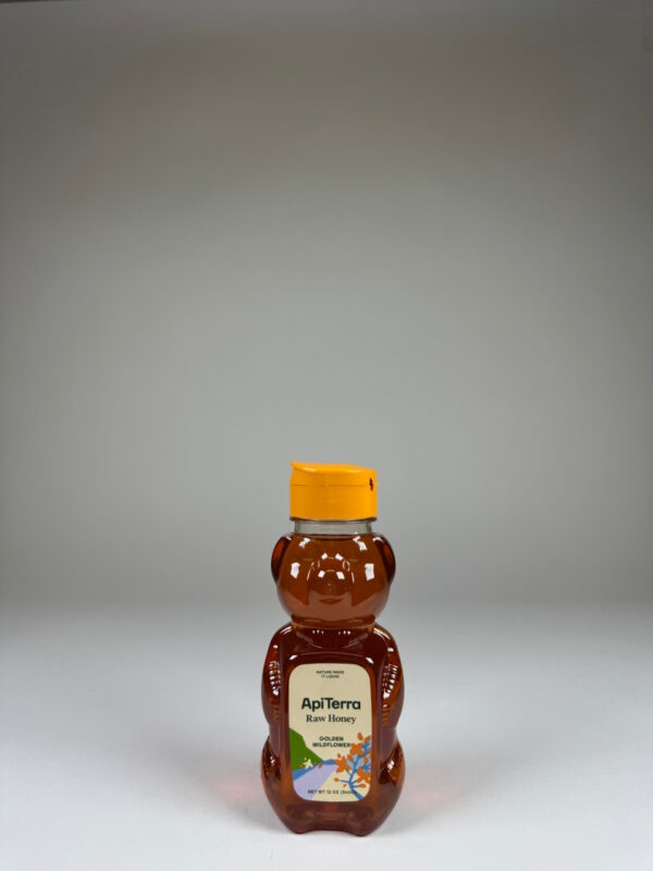 APITERRA.HONEY ‘’GOLDEN’’ WILDFLOWER, 12 OZ