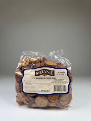 MELANIE.CRACKER RYE W/CARAWAY SEEDS 200G