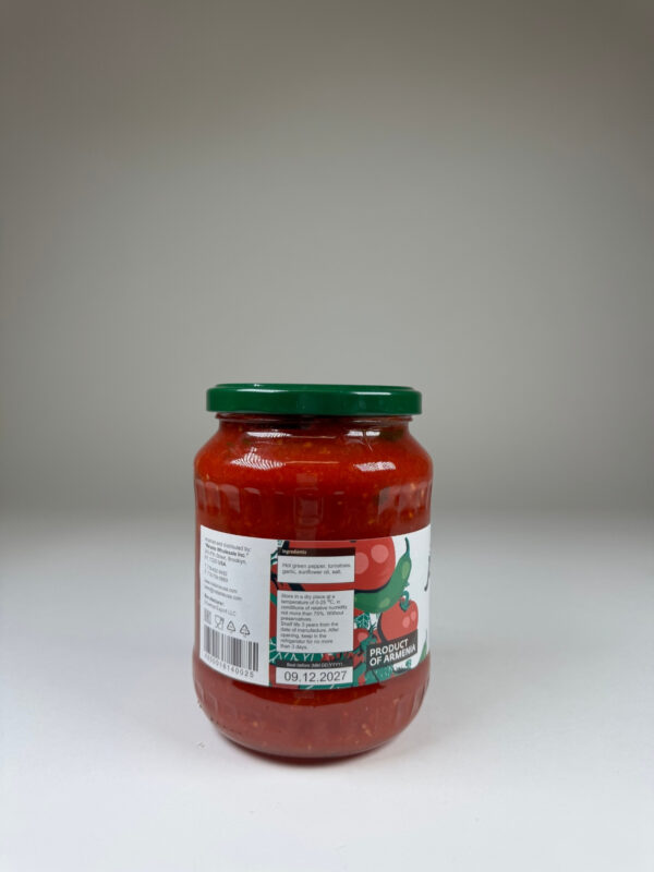 APRI.APPETITE HOT PEPPERS IN TOMATO SAUSE 720ML - Image 3