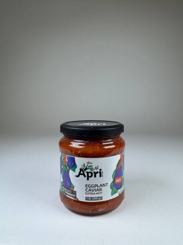 APRI.EGGPLANT CAVIAR (BRUCHETTA) EXTRA HOT 485ML