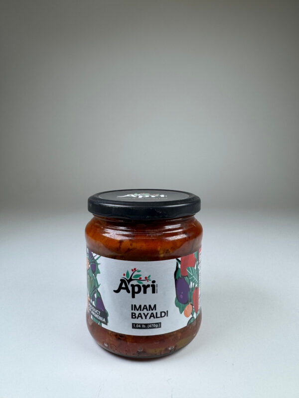 APRI.IMAM BAYALDI EGGPLANT SLICES IN TOMATO SAUSE 485ML