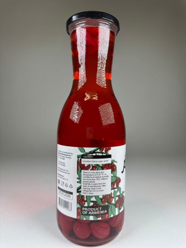 APRI.COMPOTE ‘’CORNELIAN CHERRY’’ 1000ML - Image 3