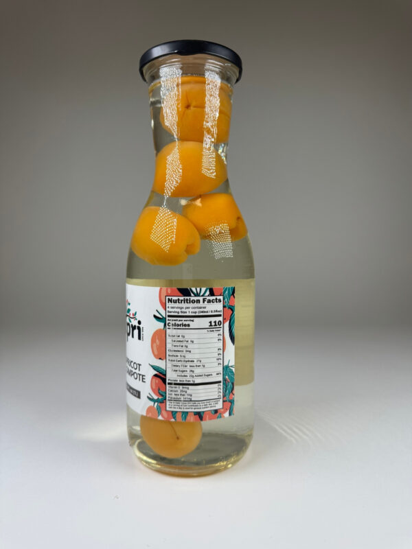 APRI.COMPOTE ‘’APRICOT’’ 1000ML - Image 3