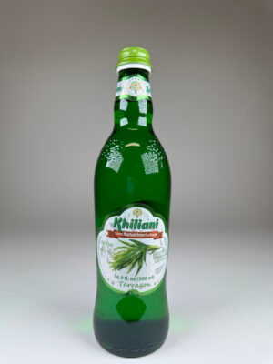 KHILIANI. CARBONATED DRINK ‘’TARRAGON’’ 0.5L (GLASS)