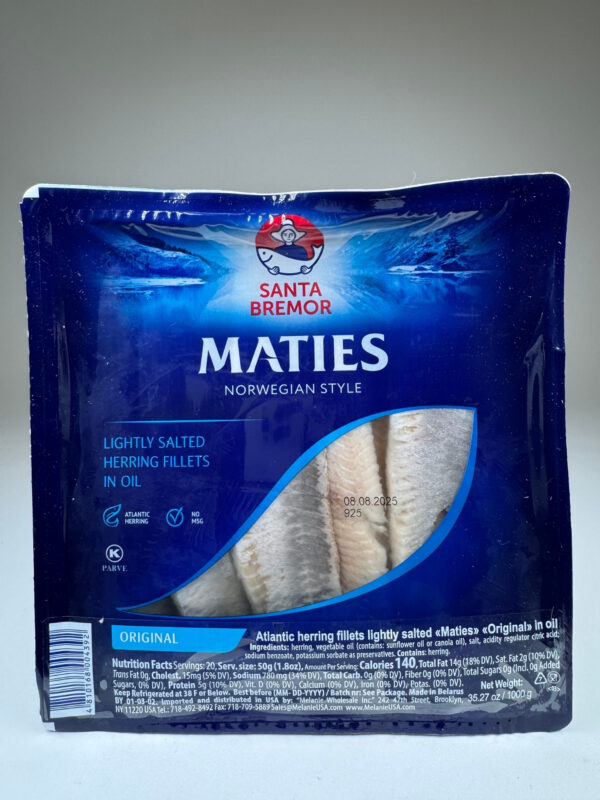 MATIAS.HERRING FILLET ORIG 1000G - Image 3