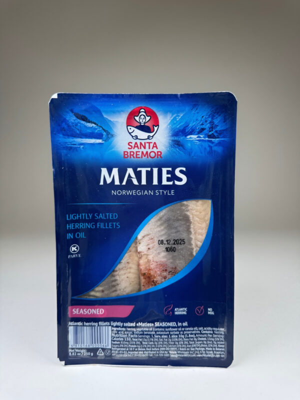 MATIAS.HERRING FILLET  SPICES 250G