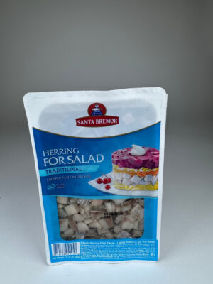 SANTA BREMOR.HERRING FILLET CHOPPED "POD SHUBU", 400G