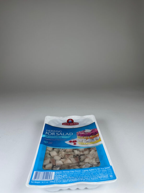SANTA BREMOR.HERRING FILLET CHOPPED "POD SHUBU", 400G - Image 3