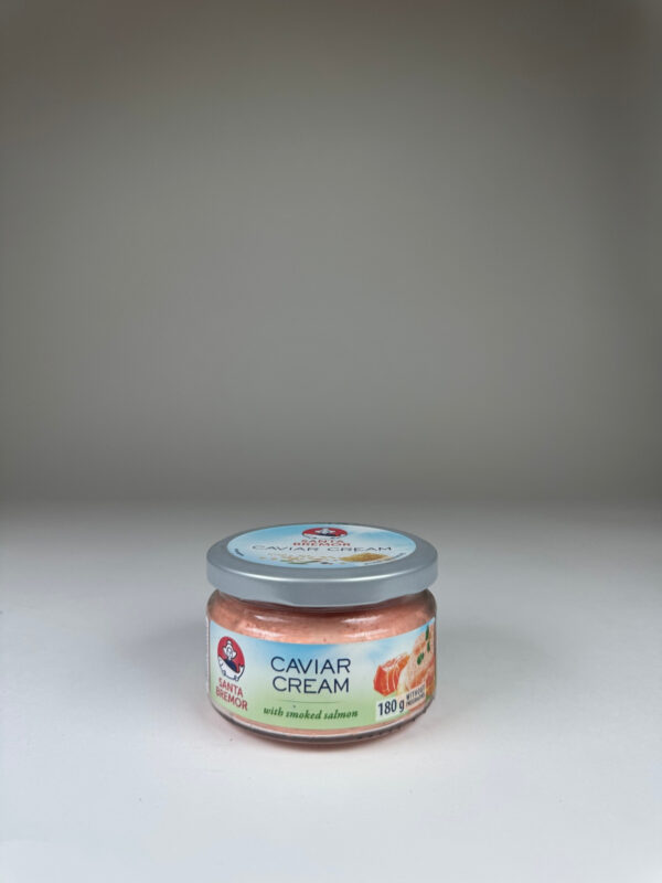 SANTA BREMOR.CAVIAR CREAM WITH SMOKED SALMON, 180G