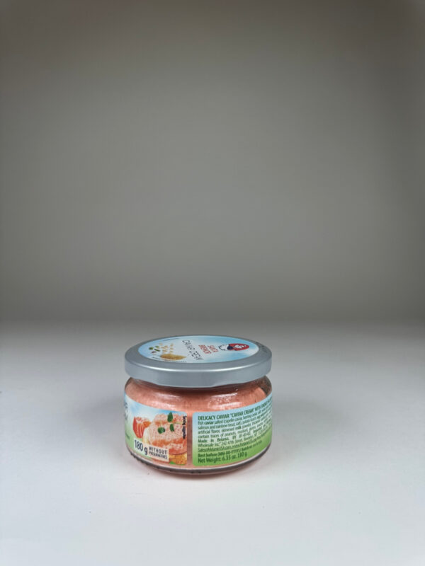 SANTA BREMOR.CAVIAR CREAM WITH SMOKED SALMON, 180G - Image 3