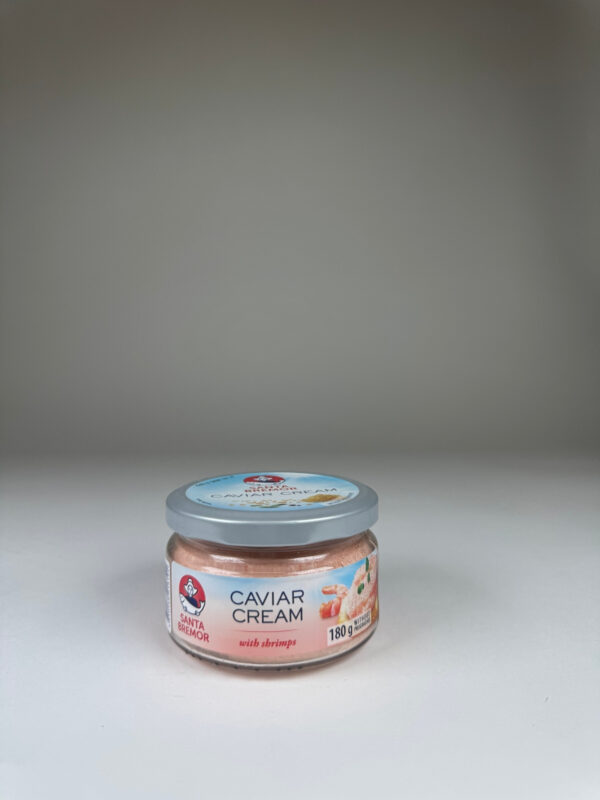 SANTA BREMOR.CAVIAR CREAM WITH SHRIMPS, 180G